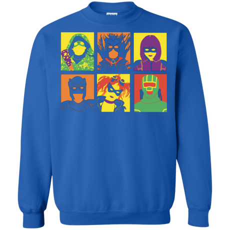 Sweatshirts Royal / Small Kick Ass pop Crewneck Sweatshirt