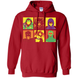 Sweatshirts Red / Small Kick Ass pop Pullover Hoodie