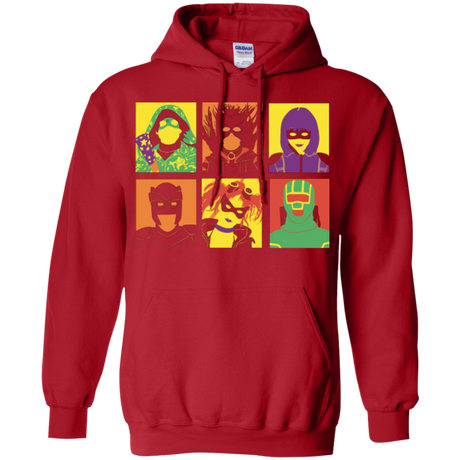 Sweatshirts Red / Small Kick Ass pop Pullover Hoodie