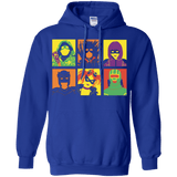 Sweatshirts Royal / Small Kick Ass pop Pullover Hoodie