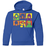 Sweatshirts Royal / YS Kick Ass pop Youth Hoodie