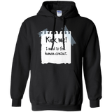 Sweatshirts Black / Small Kick Me Pullover Hoodie