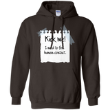 Sweatshirts Dark Chocolate / Small Kick Me Pullover Hoodie