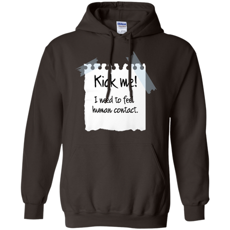 Sweatshirts Dark Chocolate / Small Kick Me Pullover Hoodie