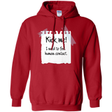 Sweatshirts Red / Small Kick Me Pullover Hoodie