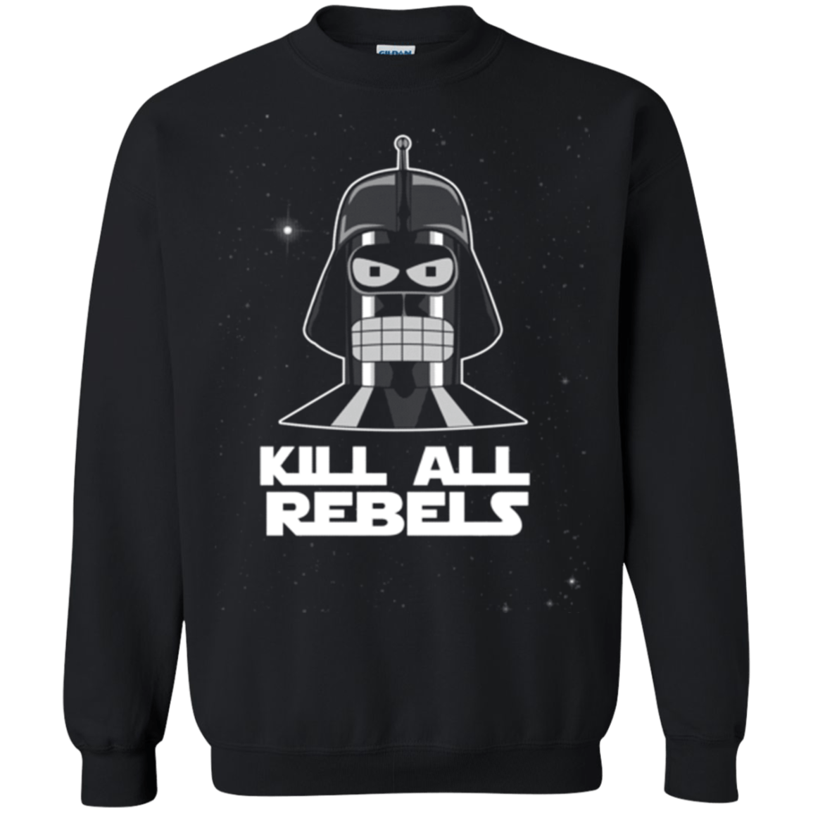 Sweatshirts Black / Small Kill all Rebels Crewneck Sweatshirt