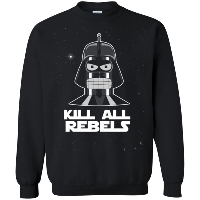Sweatshirts Black / Small Kill all Rebels Crewneck Sweatshirt