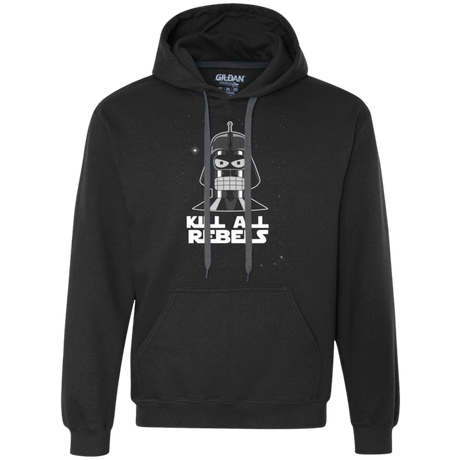 Sweatshirts Black / Small Kill all Rebels Premium Fleece Hoodie