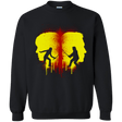 Sweatshirts Black / Small Kill Bill Silhouettes Crewneck Sweatshirt