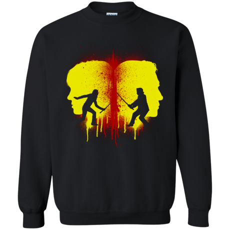 Sweatshirts Black / Small Kill Bill Silhouettes Crewneck Sweatshirt