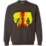 Sweatshirts Dark Chocolate / Small Kill Bill Silhouettes Crewneck Sweatshirt