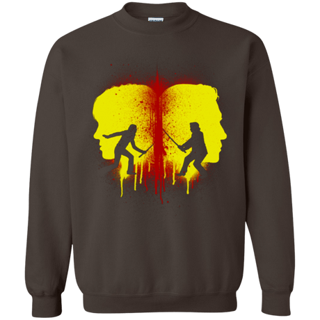 Sweatshirts Dark Chocolate / Small Kill Bill Silhouettes Crewneck Sweatshirt