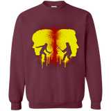 Sweatshirts Maroon / Small Kill Bill Silhouettes Crewneck Sweatshirt