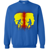 Sweatshirts Royal / Small Kill Bill Silhouettes Crewneck Sweatshirt