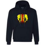 Sweatshirts Navy / Small Kill Bill Silhouettes Premium Fleece Hoodie