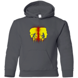 Sweatshirts Charcoal / YS Kill Bill Silhouettes Youth Hoodie