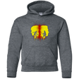 Sweatshirts Dark Heather / YS Kill Bill Silhouettes Youth Hoodie