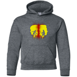 Sweatshirts Dark Heather / YS Kill Bill Silhouettes Youth Hoodie