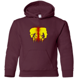 Sweatshirts Maroon / YS Kill Bill Silhouettes Youth Hoodie