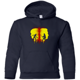 Sweatshirts Navy / YS Kill Bill Silhouettes Youth Hoodie