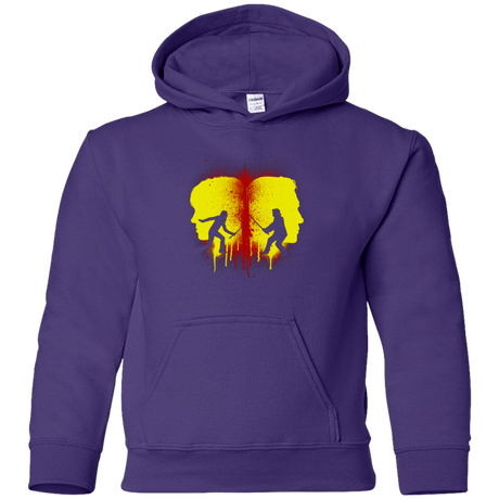 Sweatshirts Purple / YS Kill Bill Silhouettes Youth Hoodie