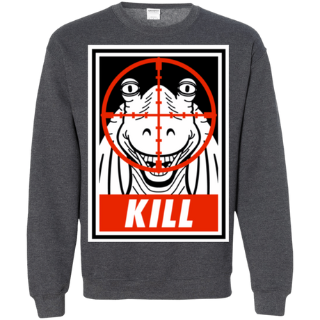 Sweatshirts Dark Heather / Small Kill Crewneck Sweatshirt