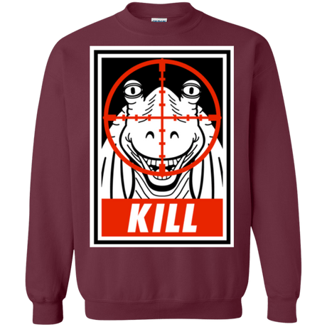 Sweatshirts Maroon / Small Kill Crewneck Sweatshirt