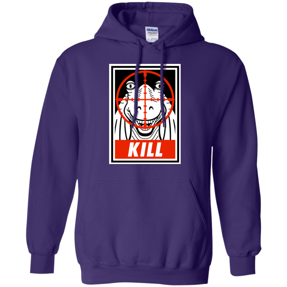 Sweatshirts Purple / Small Kill Pullover Hoodie