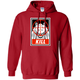 Sweatshirts Red / Small Kill Pullover Hoodie