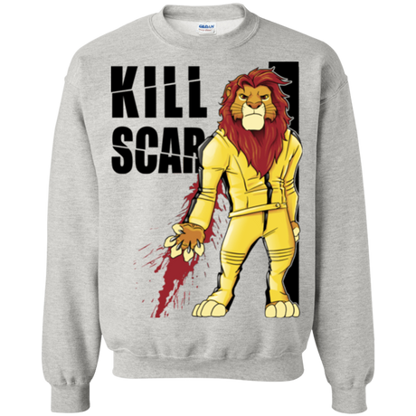 Sweatshirts Ash / Small Kill Scar Crewneck Sweatshirt