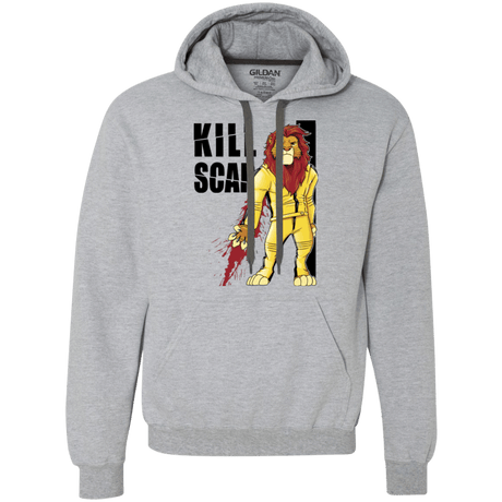 Sweatshirts Sport Grey / Small Kill Scar Premium Fleece Hoodie