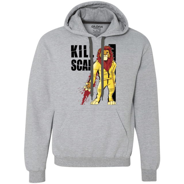 Sweatshirts Sport Grey / Small Kill Scar Premium Fleece Hoodie