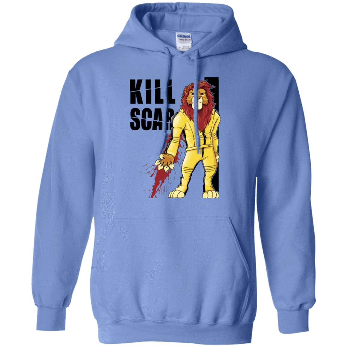Sweatshirts Carolina Blue / Small Kill Scar Pullover Hoodie
