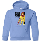 Sweatshirts Carolina Blue / YS Kill Scar Youth Hoodie