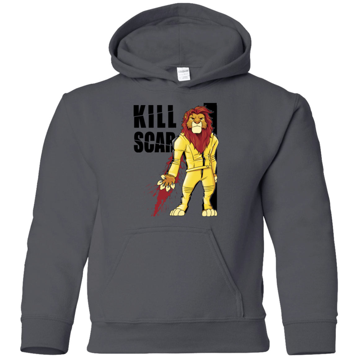 Sweatshirts Charcoal / YS Kill Scar Youth Hoodie