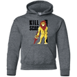 Sweatshirts Dark Heather / YS Kill Scar Youth Hoodie