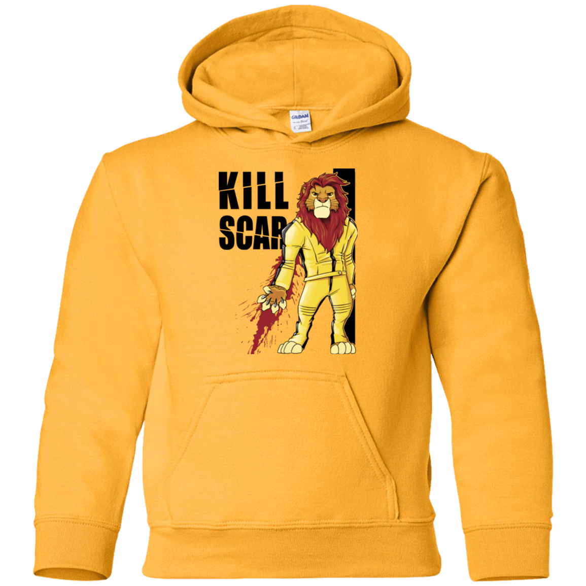 Sweatshirts Gold / YS Kill Scar Youth Hoodie