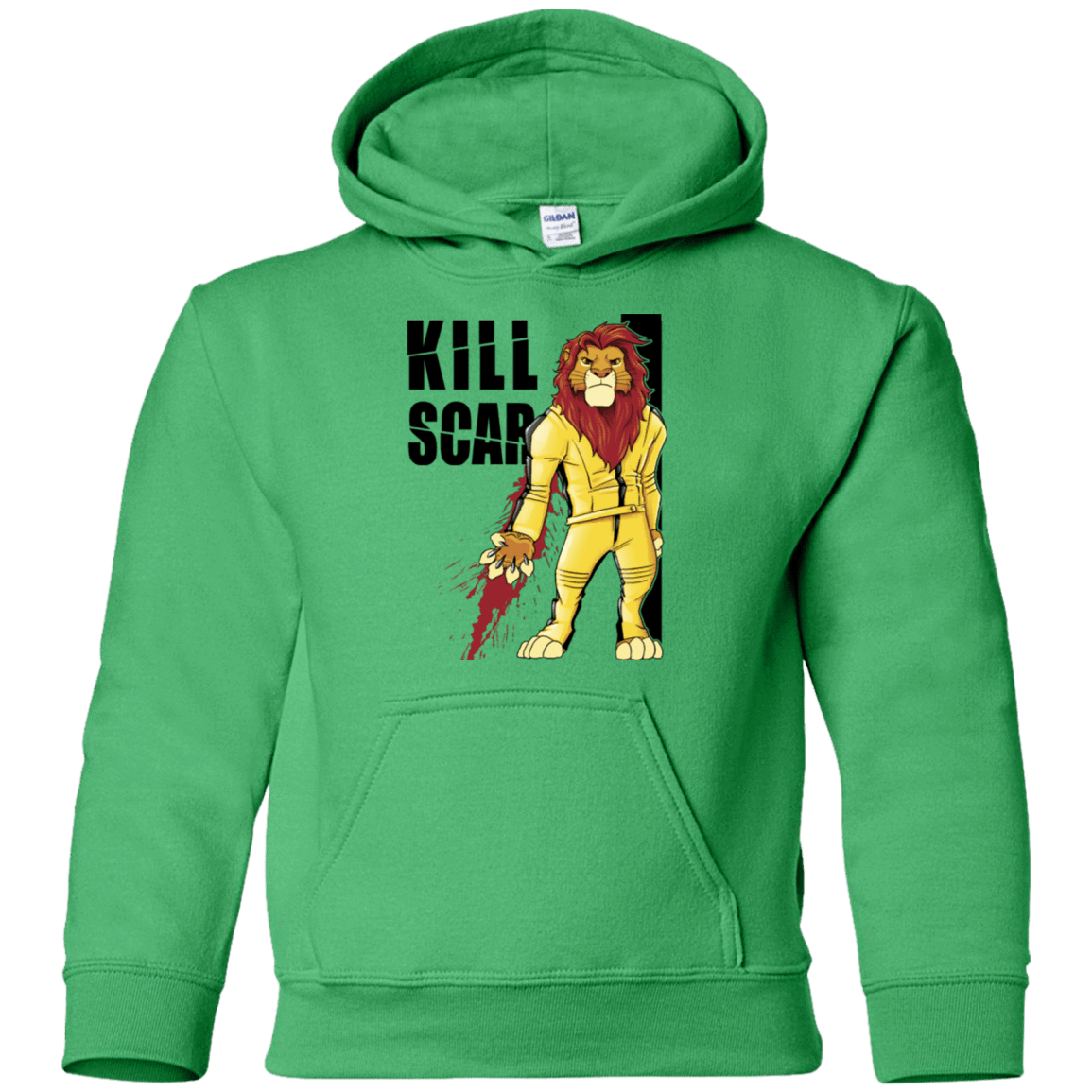 Sweatshirts Irish Green / YS Kill Scar Youth Hoodie