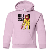 Sweatshirts Light Pink / YS Kill Scar Youth Hoodie