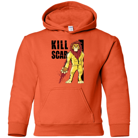 Sweatshirts Orange / YS Kill Scar Youth Hoodie