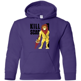 Sweatshirts Purple / YS Kill Scar Youth Hoodie
