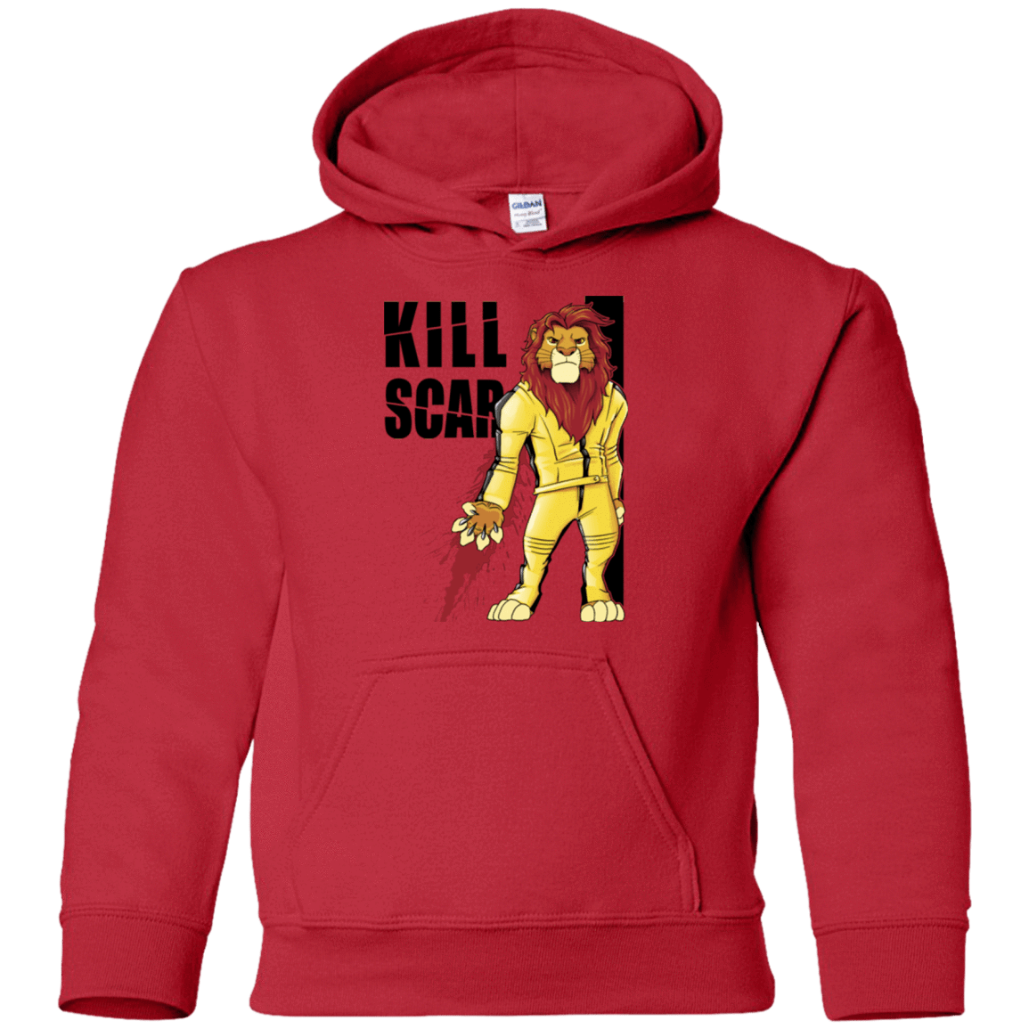 Sweatshirts Red / YS Kill Scar Youth Hoodie