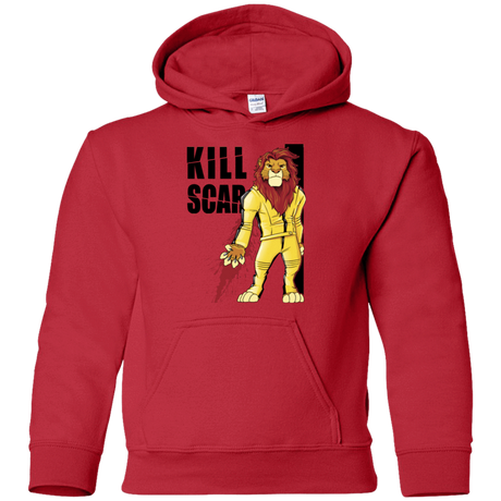 Sweatshirts Red / YS Kill Scar Youth Hoodie