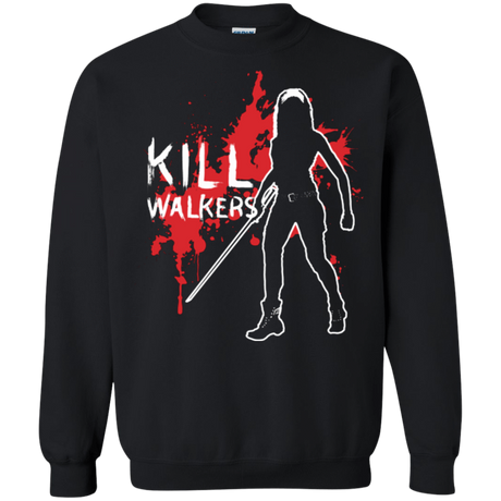 Sweatshirts Black / Small Kill Walkers (sword) Crewneck Sweatshirt