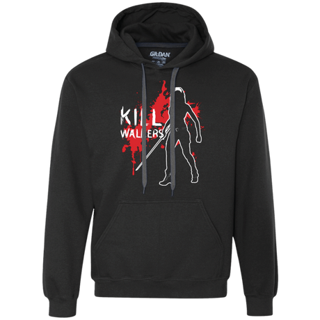 Sweatshirts Black / Small Kill Walkers (sword) Premium Fleece Hoodie