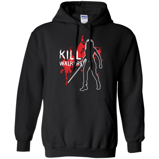 Sweatshirts Black / Small Kill Walkers (sword) Pullover Hoodie