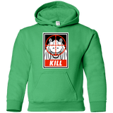 Sweatshirts Irish Green / YS Kill Youth Hoodie