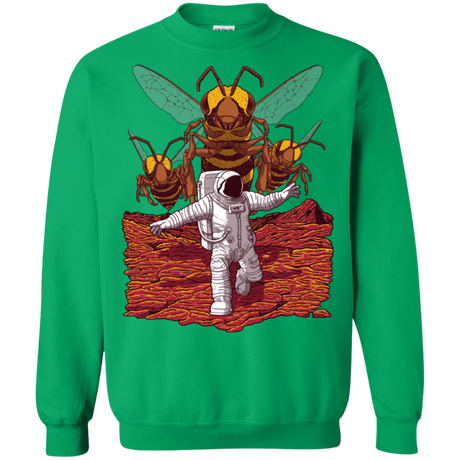 Sweatshirts Irish Green / S Killer Bees on Mars Crewneck Sweatshirt