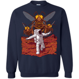 Sweatshirts Navy / S Killer Bees on Mars Crewneck Sweatshirt