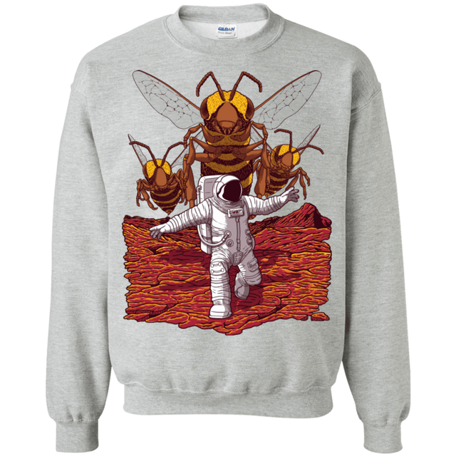 Sweatshirts Sport Grey / S Killer Bees on Mars Crewneck Sweatshirt